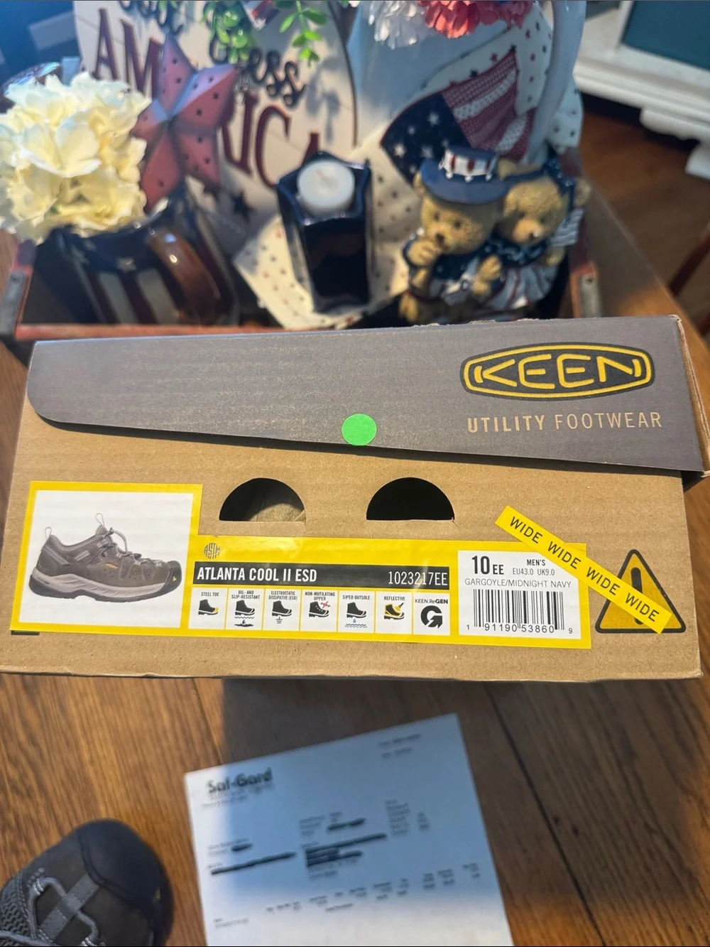 NEW!  Keen Atlanta Cool II Steel Toe ESD - Men’s Size 10EE